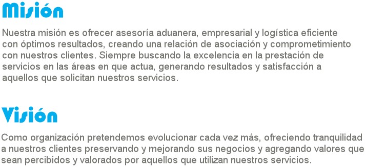 mision y vision